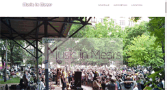 Desktop Screenshot of musicinmears.com